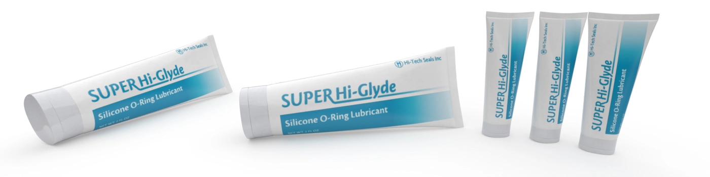 Super Hi-Glyde silicone O-ring lubricant for industrial seal protection by Hi-Tech Seals